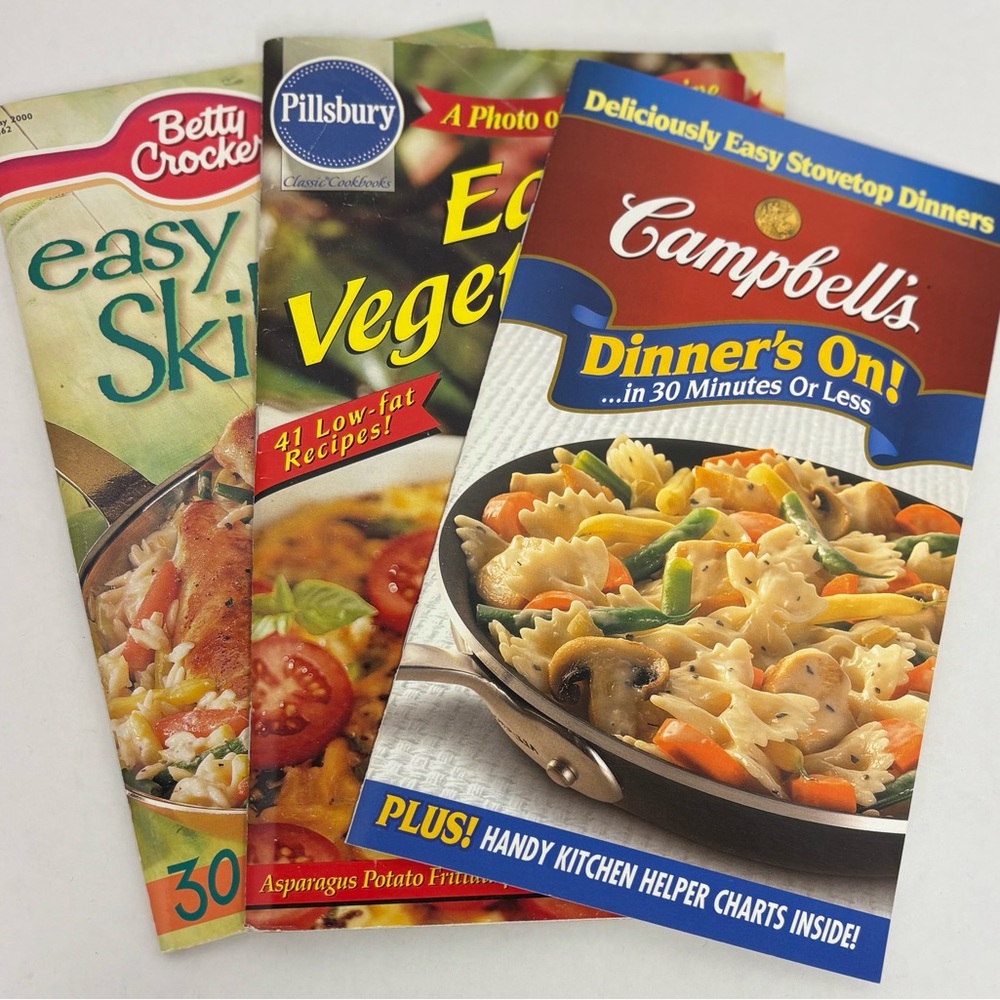Recipe Booklets Dinner's On! Easy Vegetarian Meals Easy Skillet Meals 3